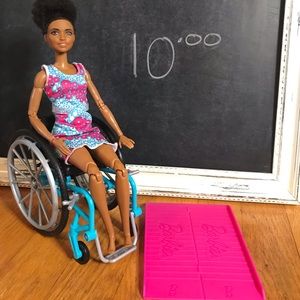Barbie wheelchair